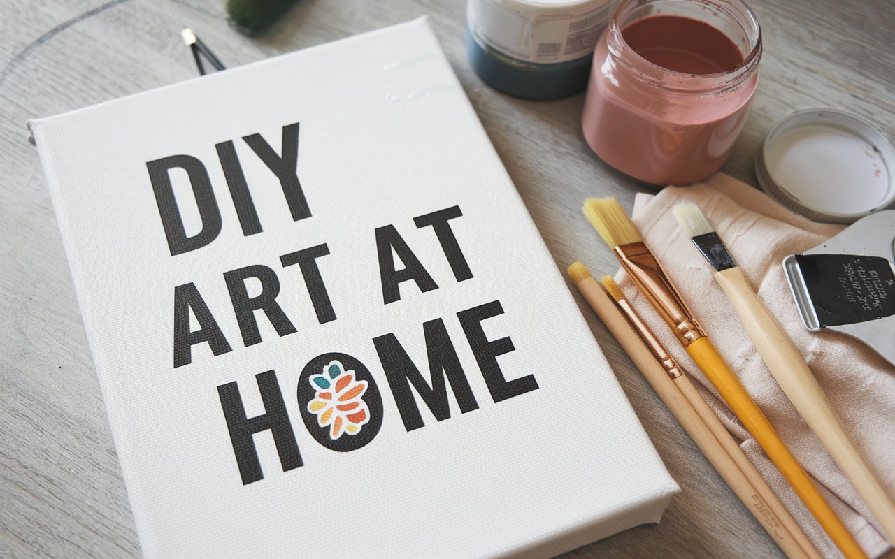 Diy art at home